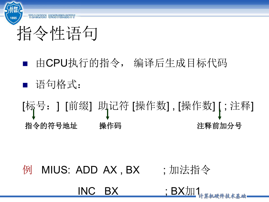 第5章 汇编语言与程序设计